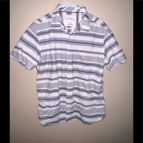 Aeropostale Button Down Short Sleeve - Picture 1 of 4